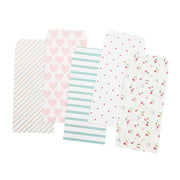 mini colorful paper party invitations, view 5 - MRSLM