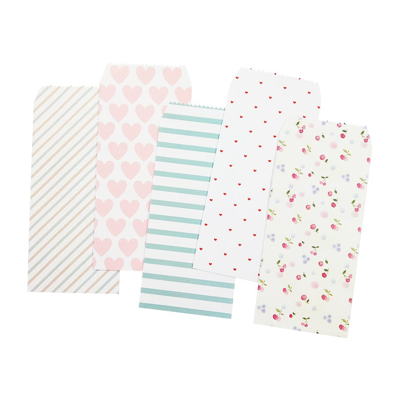 mini colorful paper party invitations, view 5 - MRSLM