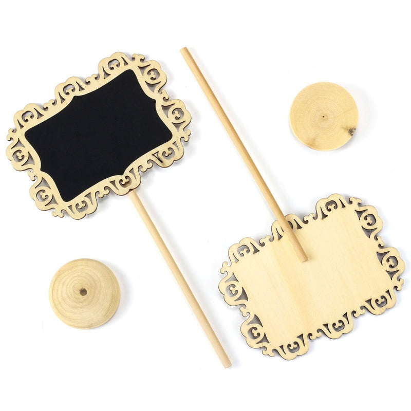Table chalkboards for wedding party, view 6 - MRSLM