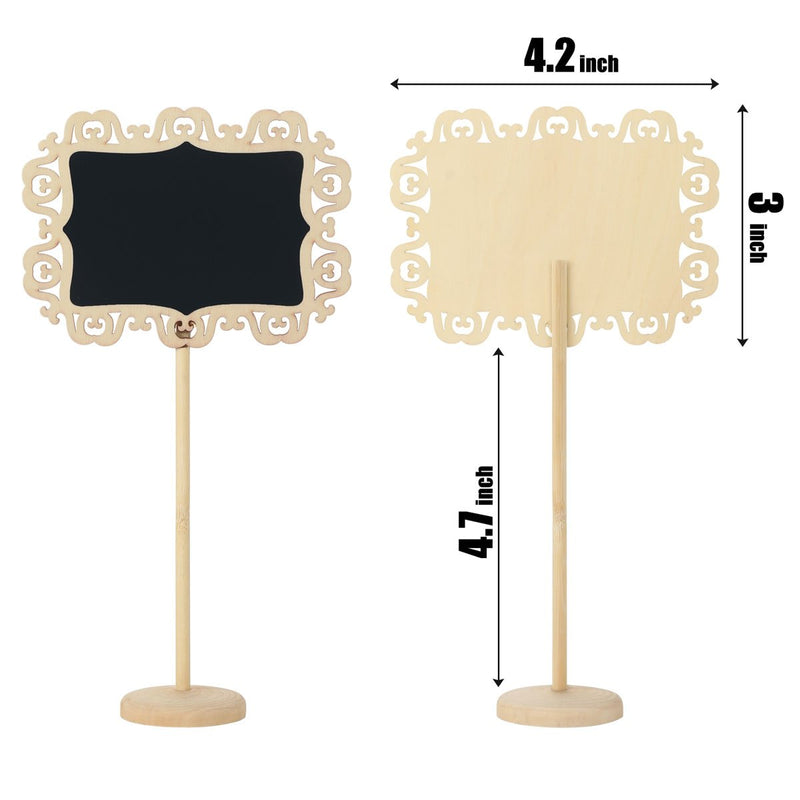 Table chalkboards for wedding party, view 7 - MRSLM
