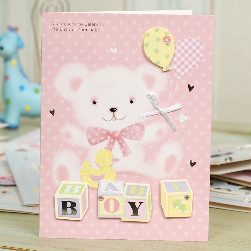 Pop-Up Baby Shower Party Invitation Cards 50 pcs Set