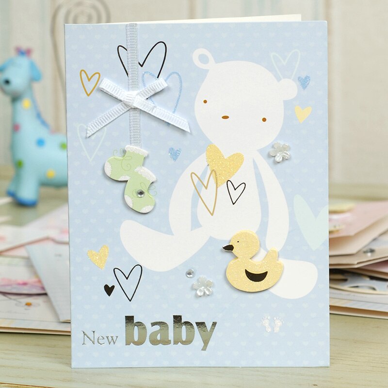 Pop-Up Baby Shower Party Invitation Cards 50 pcs Set