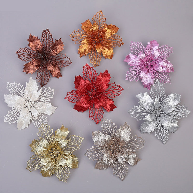 Christmas paper flower decorations - MRSLM