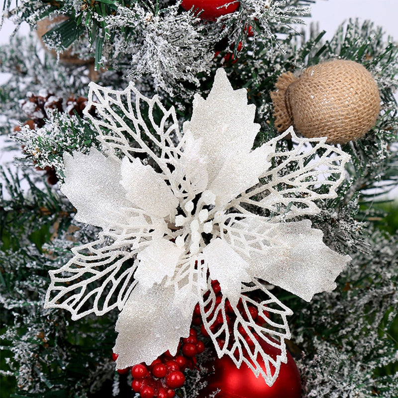 Christmas paper flower decorations, view 7 - MRSLM