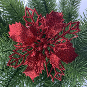 Christmas paper flower decorations, view 5 - MRSLM