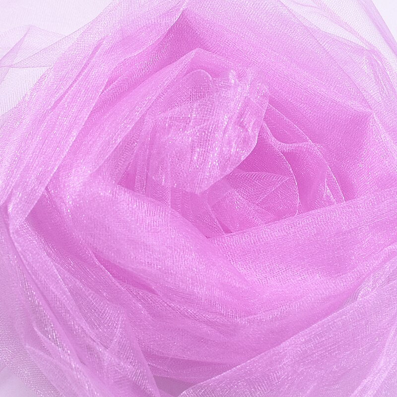 Crystal Tulle Rolls For Wedding Decoration