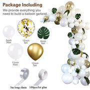 emerald balloon garland set, view 5 - MRSLM
