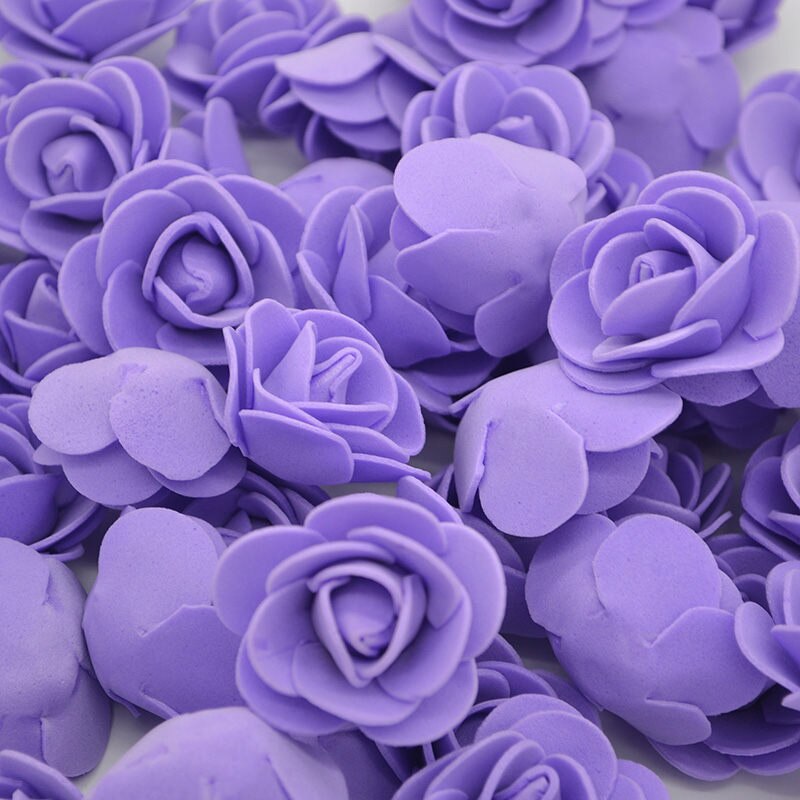 handmade foam roses for wedding decor, view 3 - MRSLM