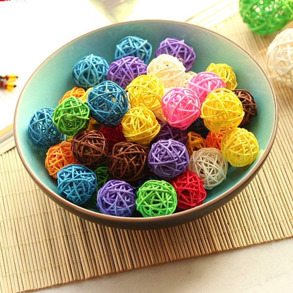 Lovely Rattan Decorative Balls