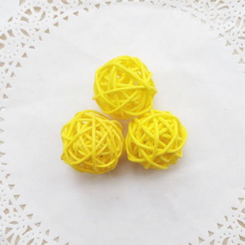 rattan decorative balls, view 2 - MRSLM