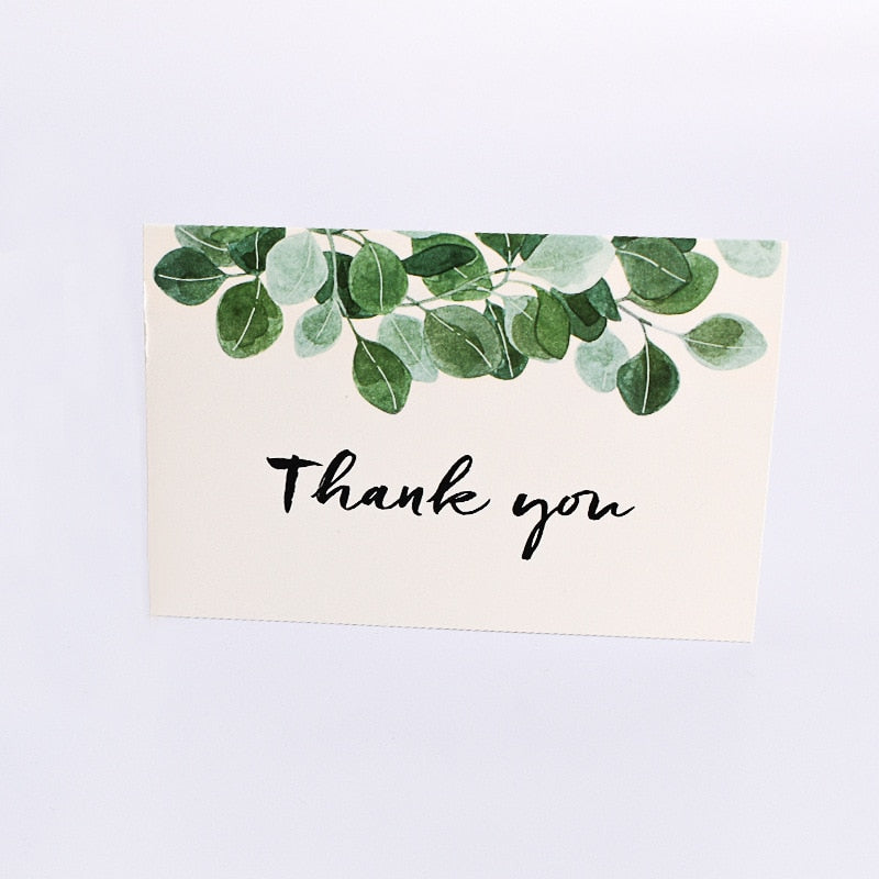 Set of 6 Thank You Cards with Envelopes