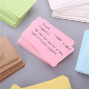 100 paper message cards, view 12 - MRSLM
