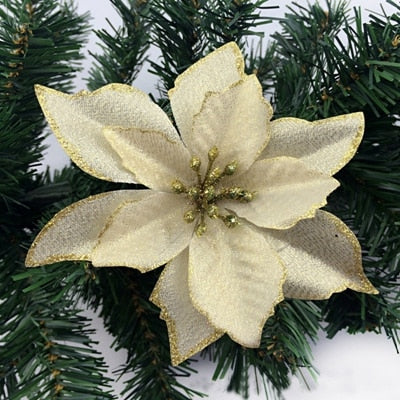 christmas tree decorative flowers set, view 5 - MRSLM