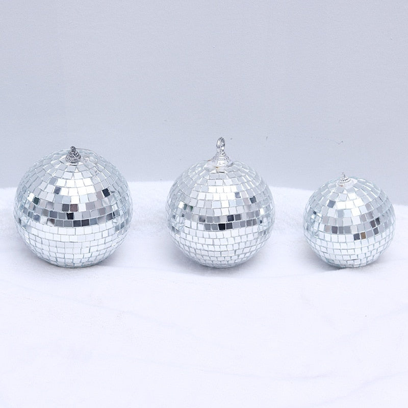 Shiny Disco Ball Shaped Christmas Tree Toys