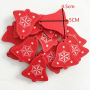 wooden christmas pendants, view 4 - MRSLM