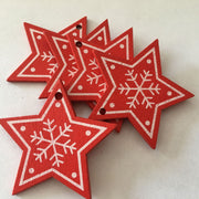 wooden christmas pendants, view 5 - MRSLM