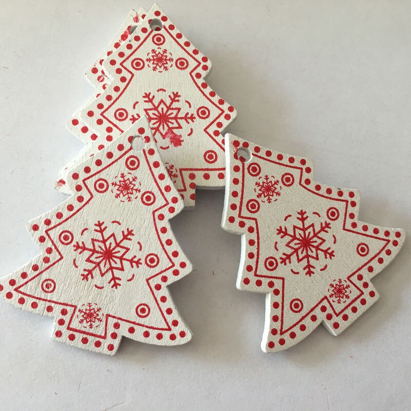 wooden christmas pendants, view 8 - MRSLM