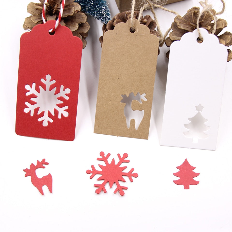 Set of 50 Kraft Paper Tags