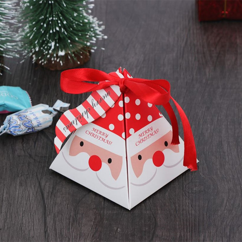 triangle Christmas gift boxes, view 5 - MRSLM