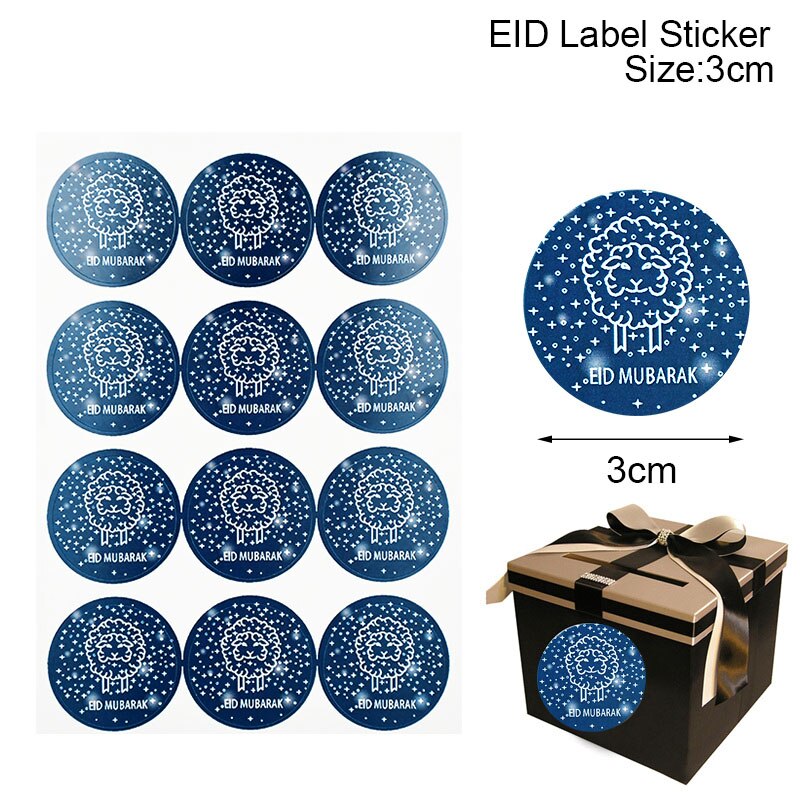 Eid paper gift stickers, view 9 - MRSLM