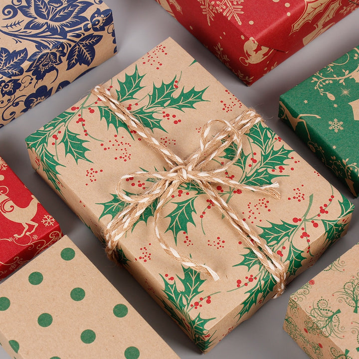 Kraft Paper Christmas Wrapping Paper