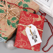 kraft paper christmas wrapping paper, view 29 - MRSLM