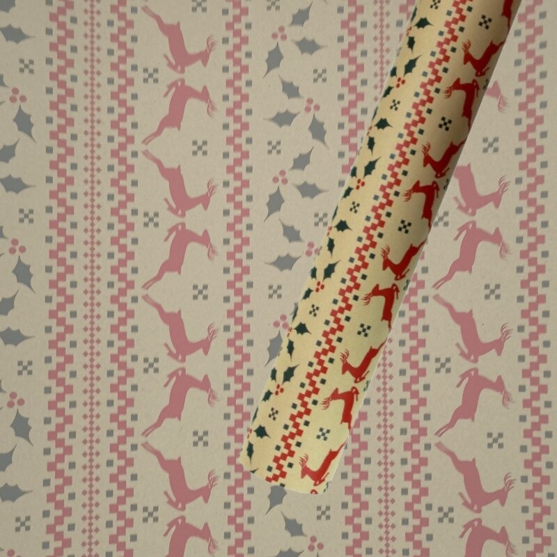 kraft paper christmas wrapping paper, view 6 - MRSLM