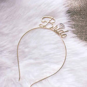 gold bride tiara crown, view 5 - MRSLM