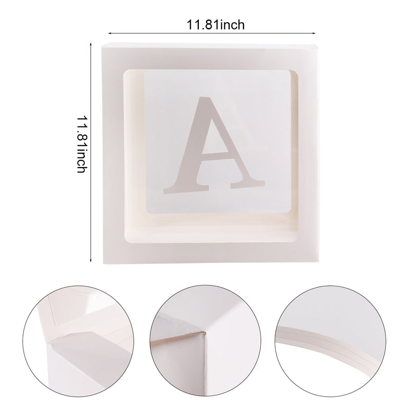 Alphabet-Buchstabenbox für Hochzeitsdekoration