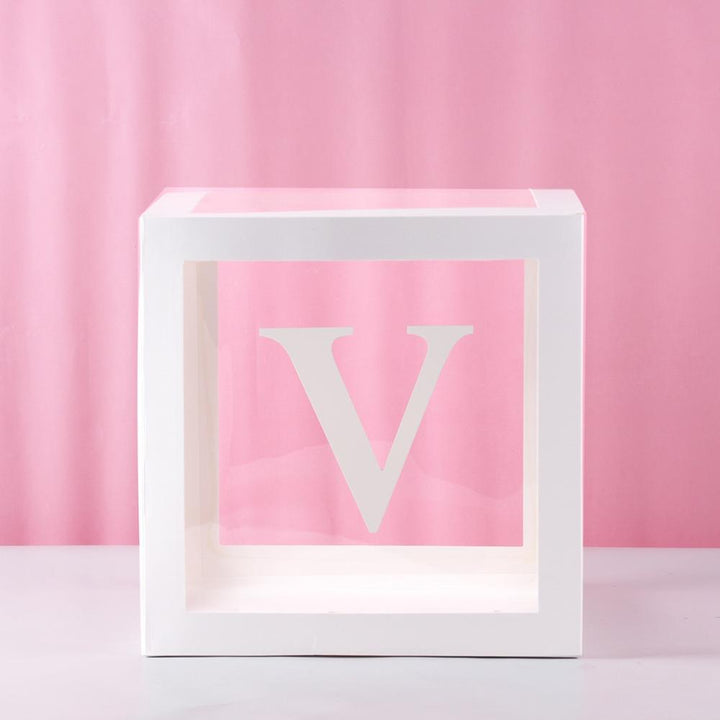 Alphabet Letters Box for Wedding Decoration