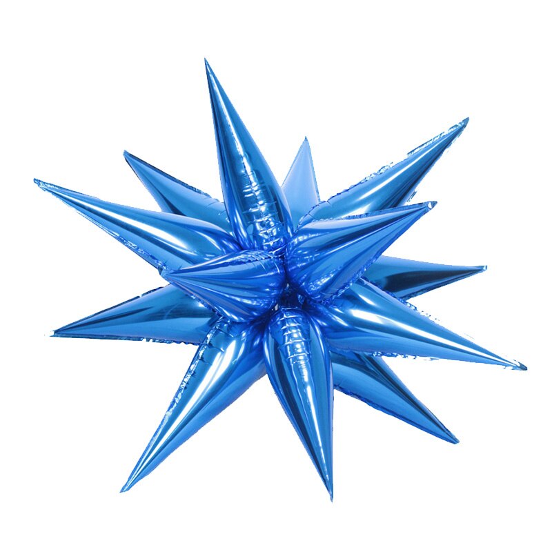 star shaped foil balloon set 12 pcs, view 8 - MRSLM