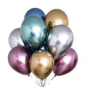 metallic latex balloon set 10 pcs, view 6 - MRSLM