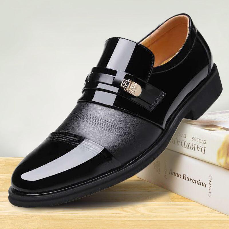 Men's formal business leather shoes - MRSLM