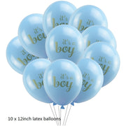 gender reveal party tableware set, view 11 - MRSLM