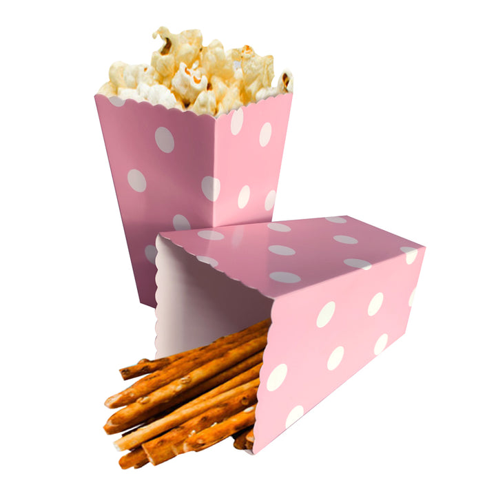 Colorful Paper Popcorn Boxes