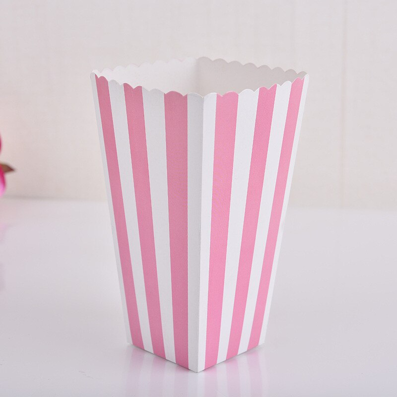 Colorful Paper Popcorn Boxes