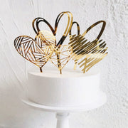 heart shaped cake topper - MRSLM