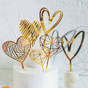 heart shaped cake topper, view 10 - MRSLM