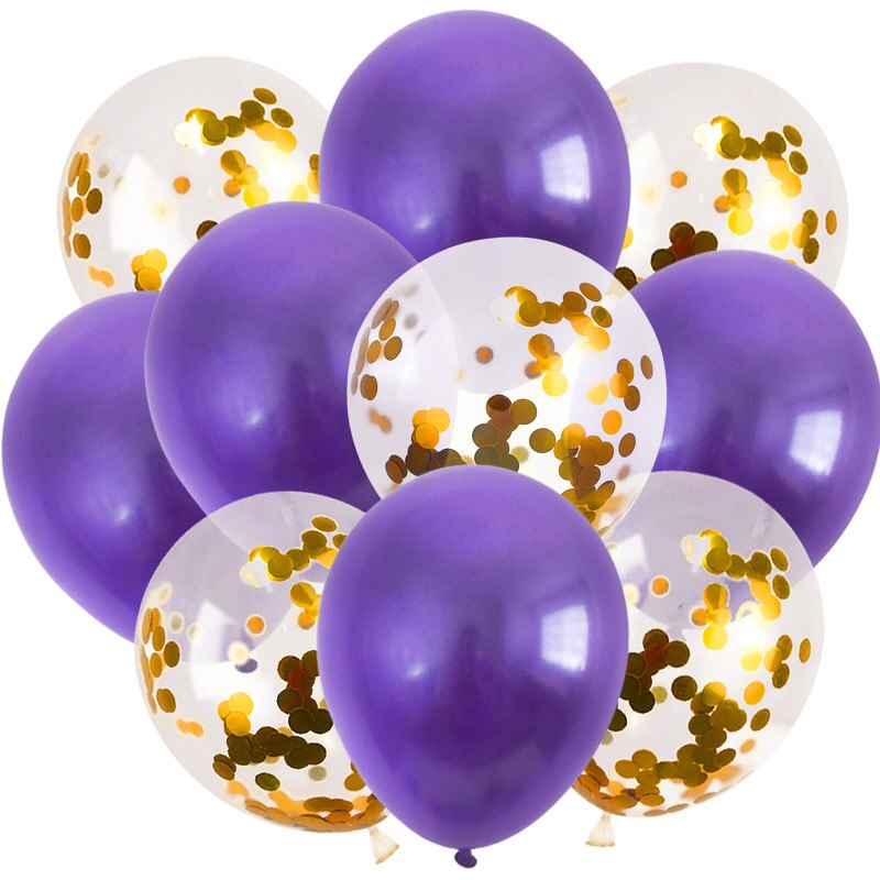 metallic latex party balloons, view 3 - MRSLM