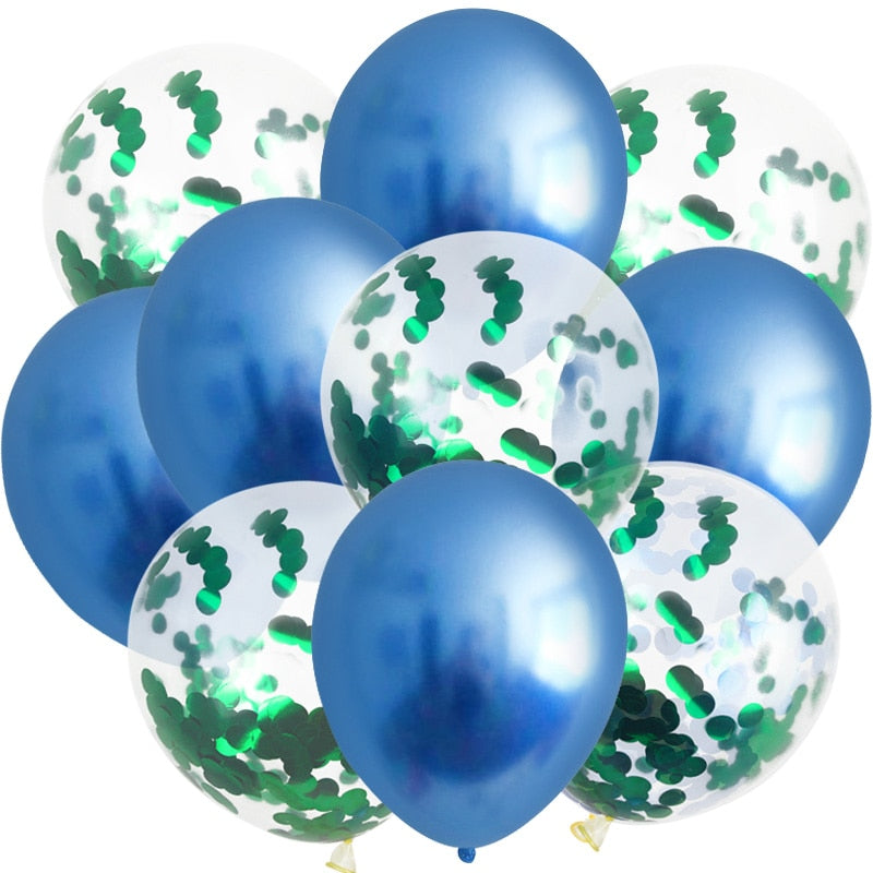 metallic latex party balloons, view 10 - MRSLM