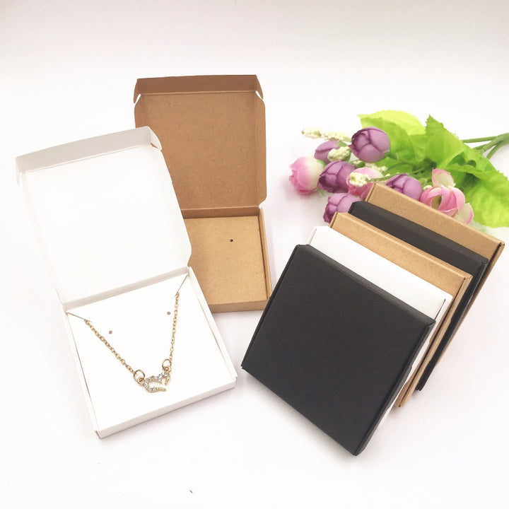 50 pcs/ Set Jewelry Paper Box