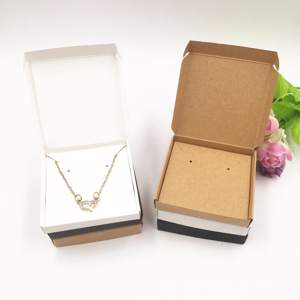 50 pcs/ Set Jewelry Paper Box