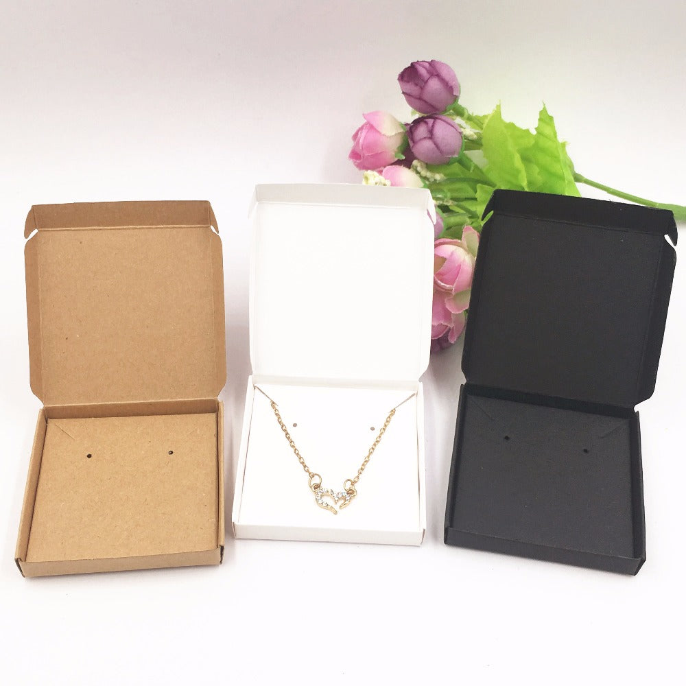 50 pcs/ Set Jewelry Paper Box