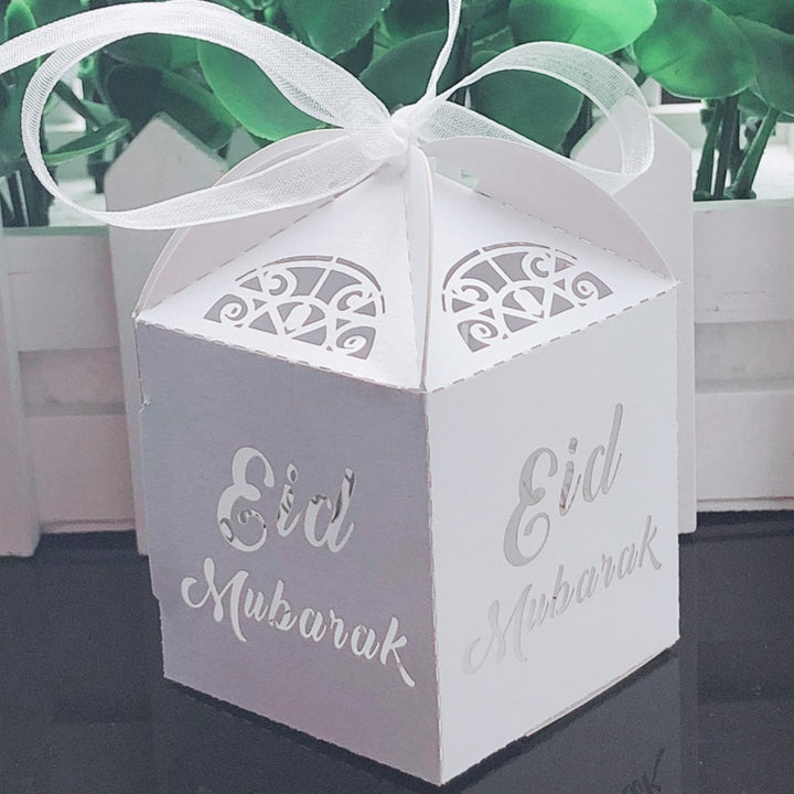 Happy Eid Mubarak Gift Box 10-100 Pcs Set