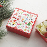 Merry Christmas kraft gift boxes, view 8 - MRSLM