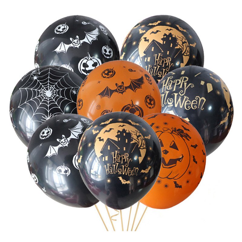 halloween latex balloons, view 2 - MRSLM