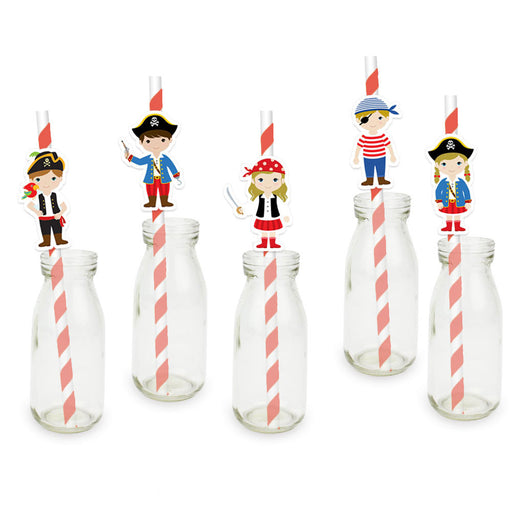 little pirate paper straws - MRSLM
