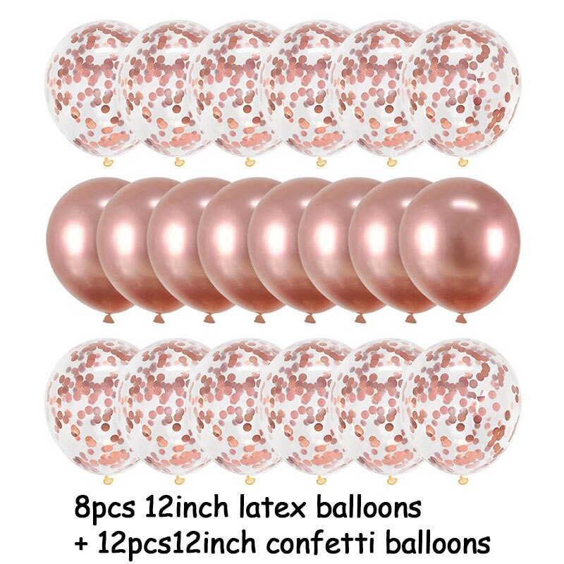 Confetti Balloons for Party Decoration 5 pcs/Set