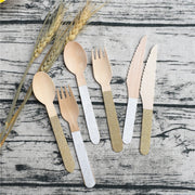 party disposable wooden tableware - MRSLM