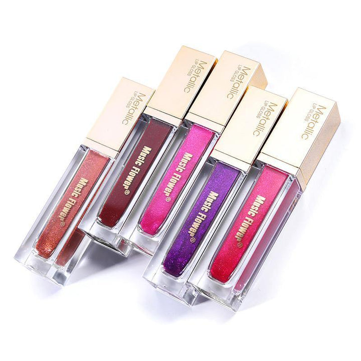 8 Colors Shimmer Lip Gloss Liquid Lip Stick - MRSLM